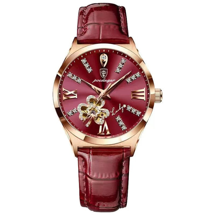 Moon phase dial bracelet watch