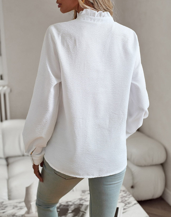 Ray | Elegant Polo Blouse