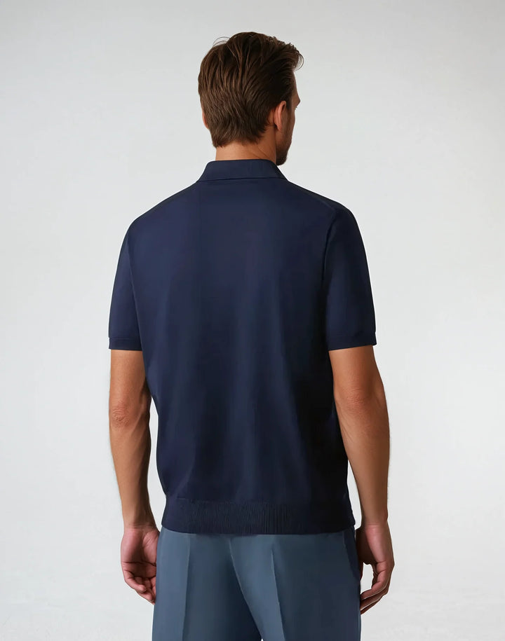 Polo with Zipper