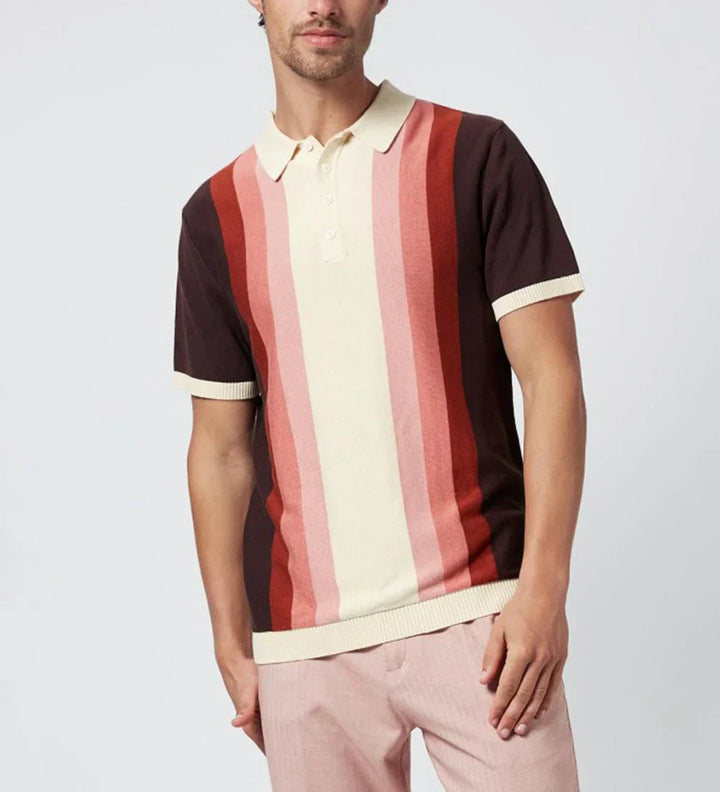 Premium Cotton Colour Gradient Polo Shirt