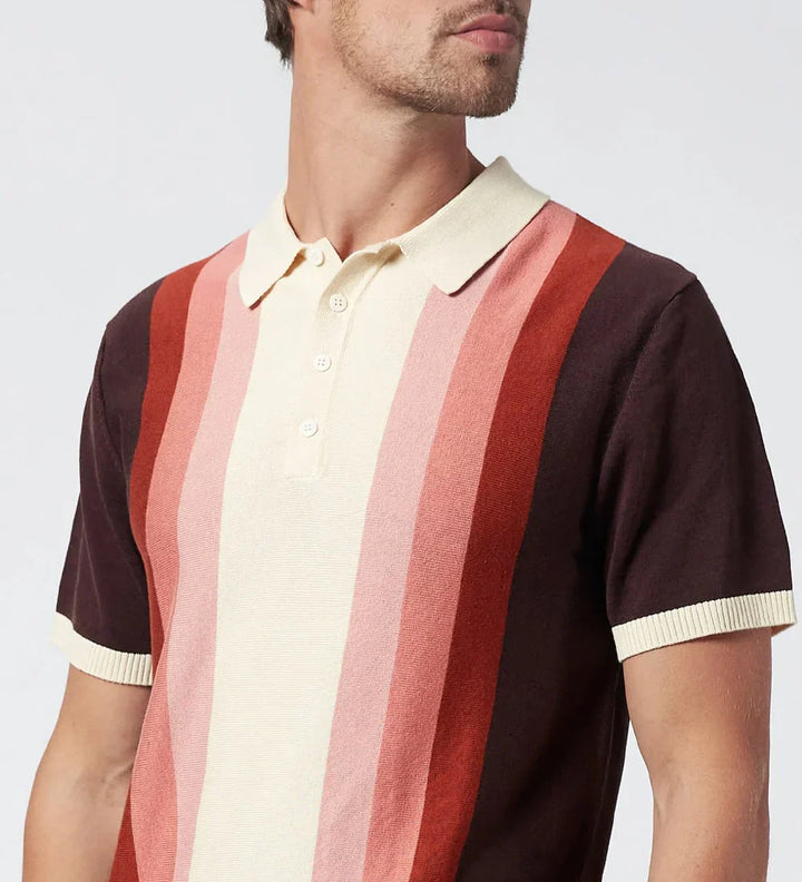 Premium Cotton Colour Gradient Polo Shirt