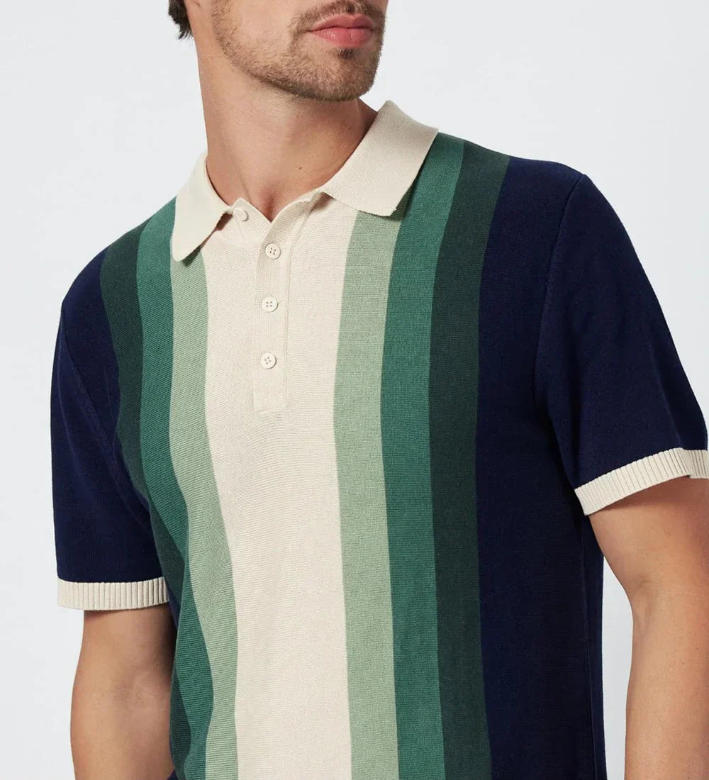 Premium Cotton Colour Gradient Polo Shirt