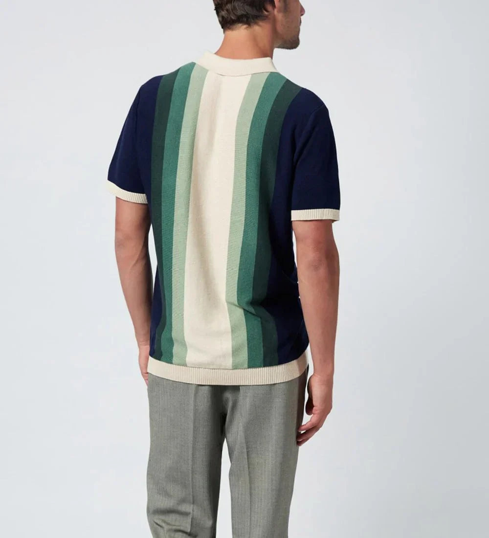 Premium Cotton Colour Gradient Polo Shirt