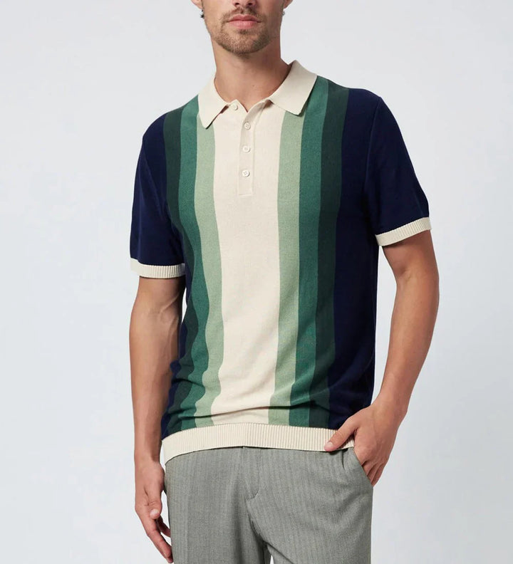 Premium Cotton Colour Gradient Polo Shirt