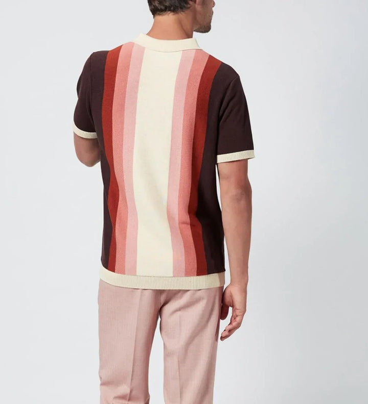 Premium Cotton Colour Gradient Polo Shirt