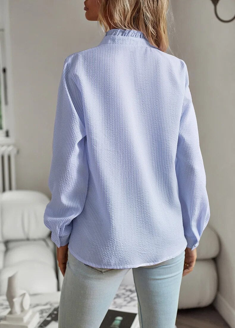 Ray | Elegant Polo Blouse