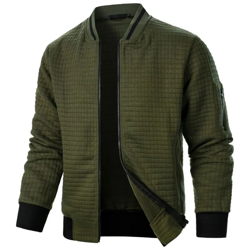 Elton | Men's baseball jacket with zip