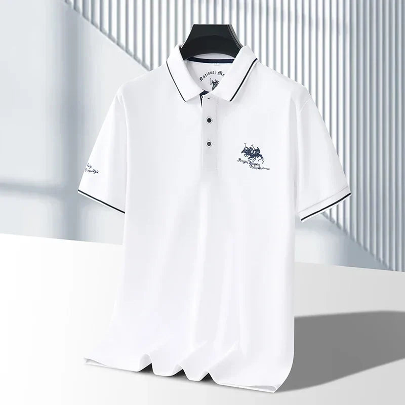 Classic polo shirt in organic cotton