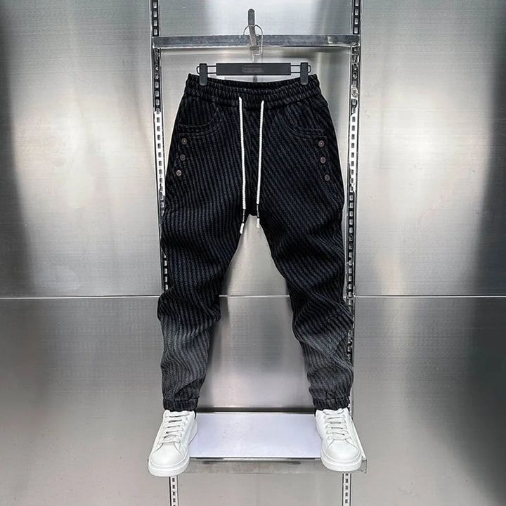 Franklyn | Striped Casual Trousers