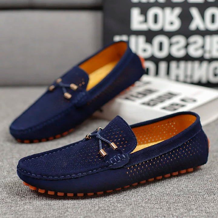 James | Breathable Leather Loafers