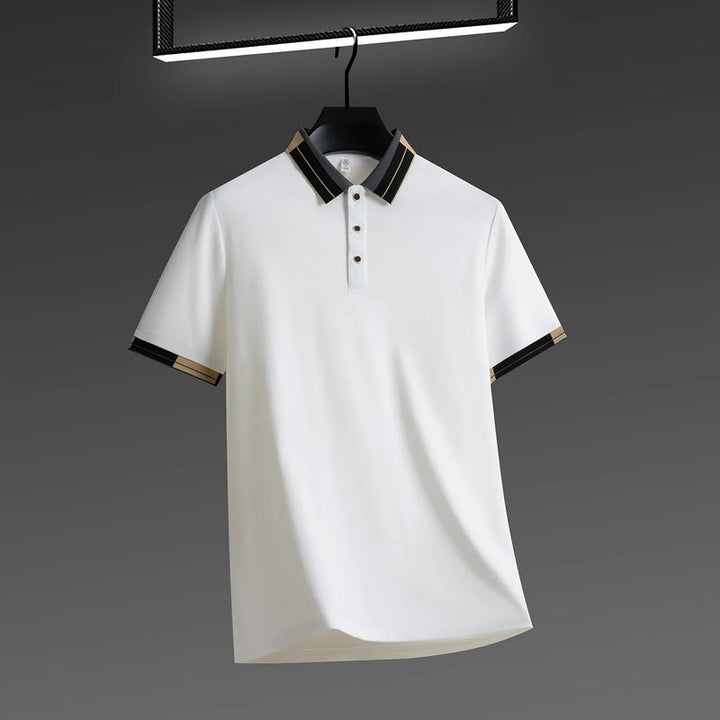 Rudy | Polo Shirt With Contrasting Finishes