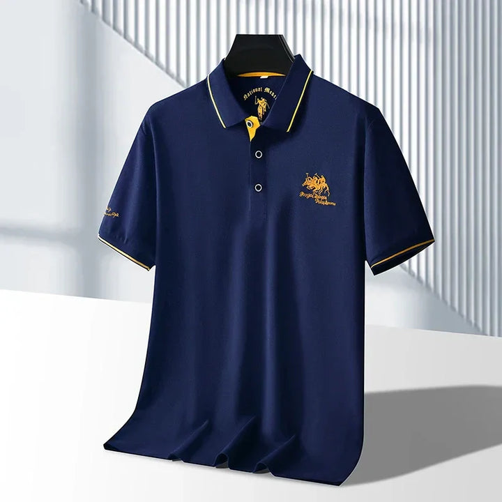 Classic polo shirt in organic cotton