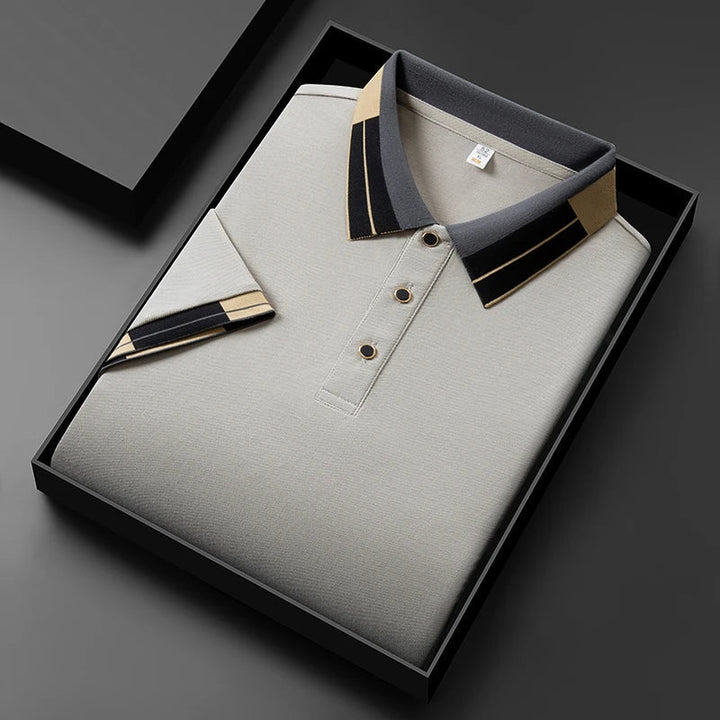 Rudy | Polo Shirt With Contrasting Finishes