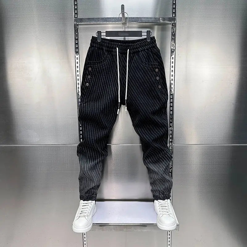Franklyn | Striped Casual Trousers