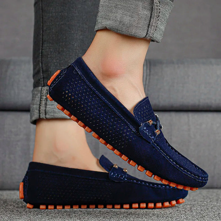 James | Breathable Leather Loafers