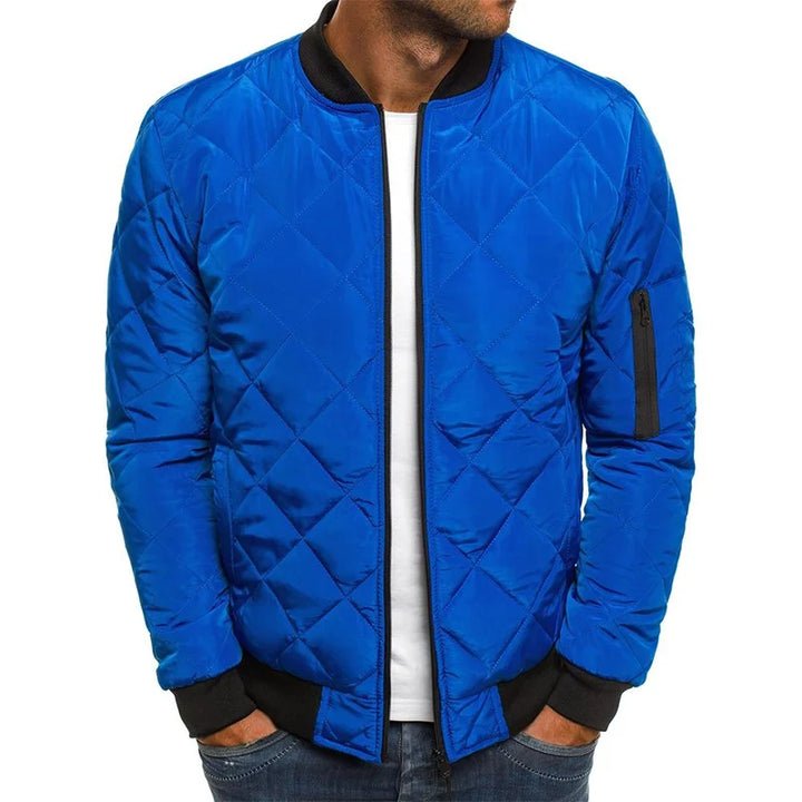 Bowen | Wool jacket with rattan pattern