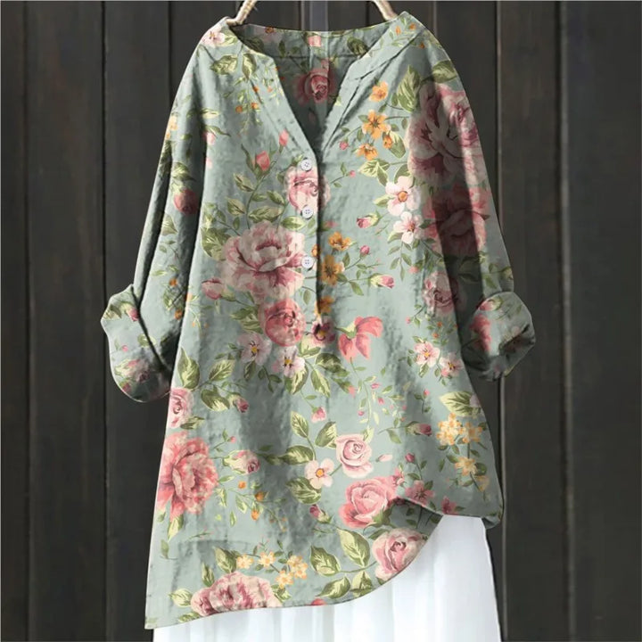 Hailey | Casual Floral Blouse
