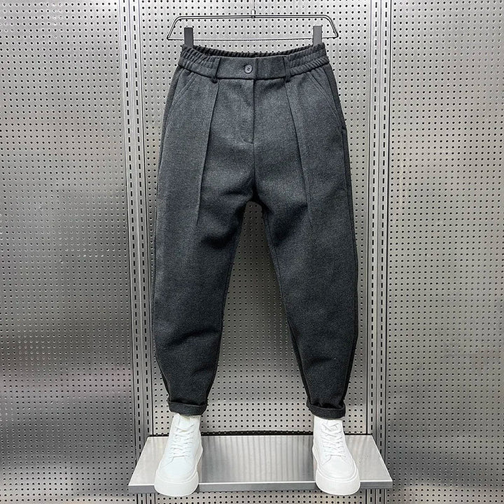 Wade | Elegant Melange Trousers