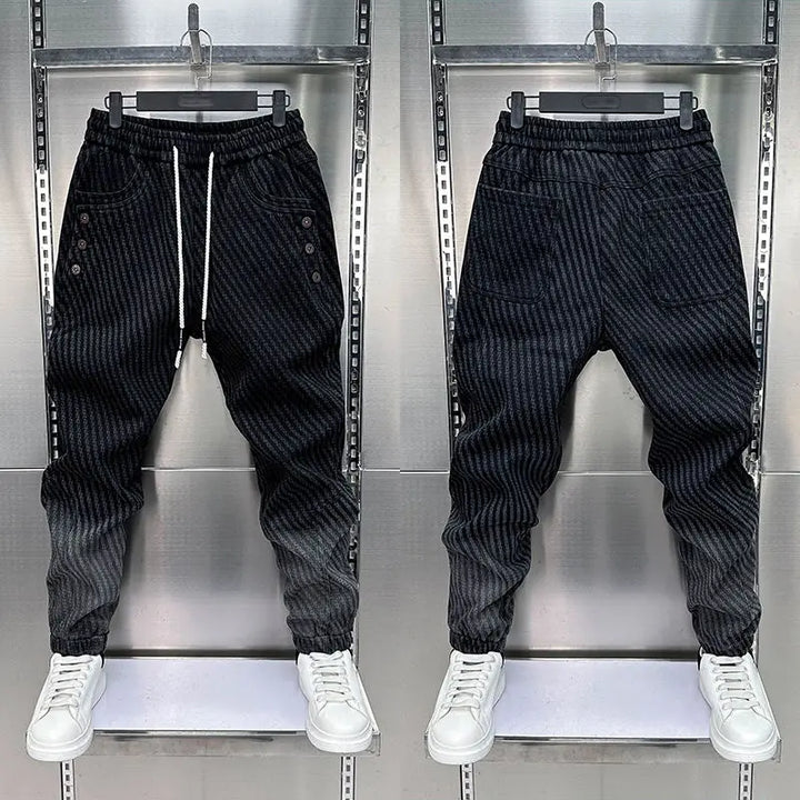 Franklyn | Striped Casual Trousers