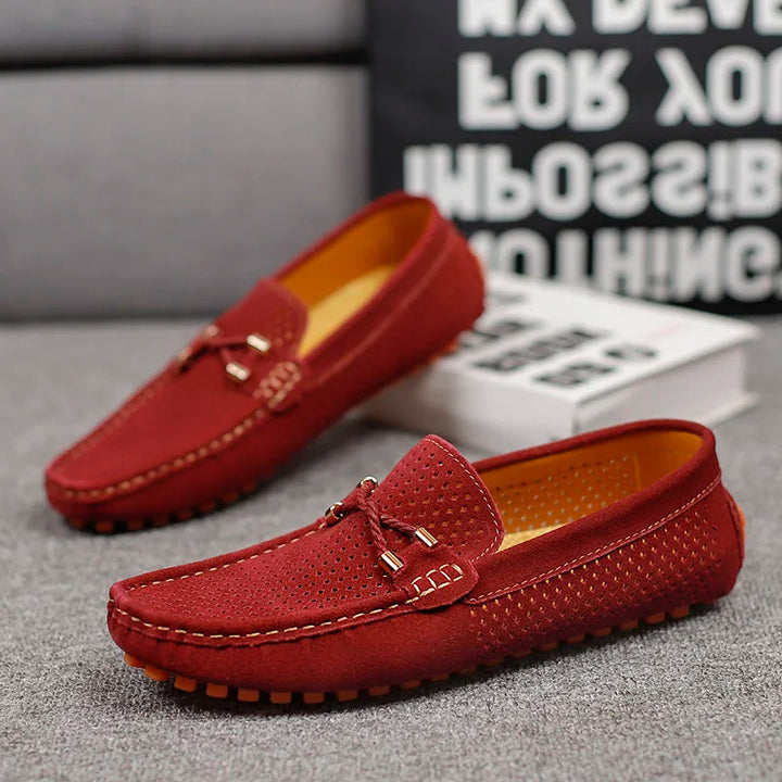 James | Breathable Leather Loafers