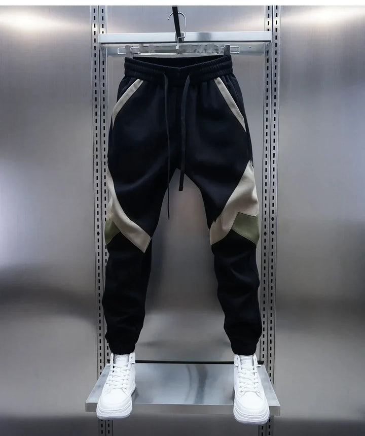 Gavin | Paneled Casual Trousers