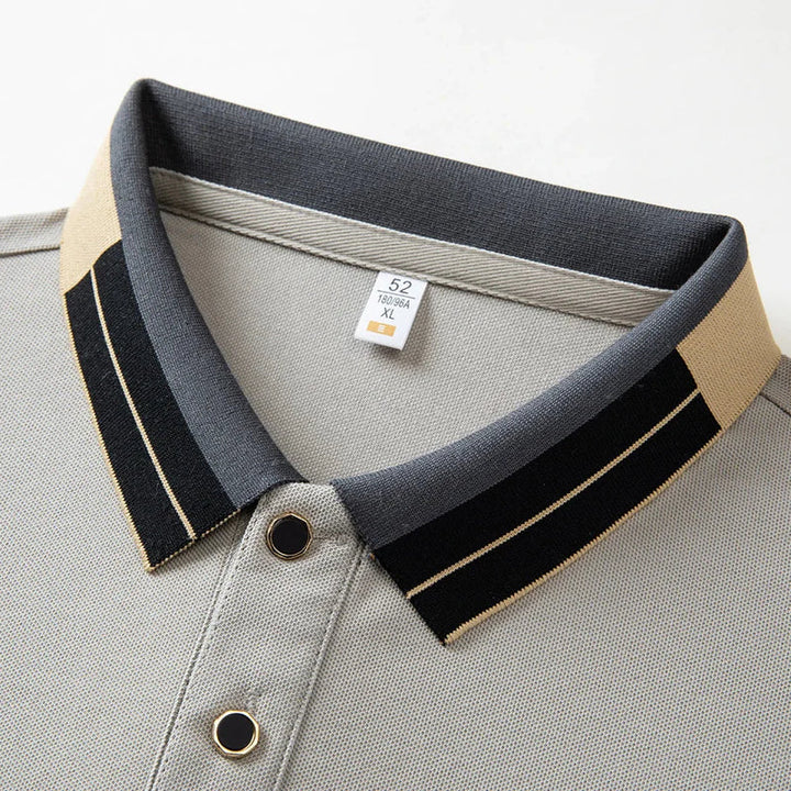 Rudy | Polo Shirt With Contrasting Finishes