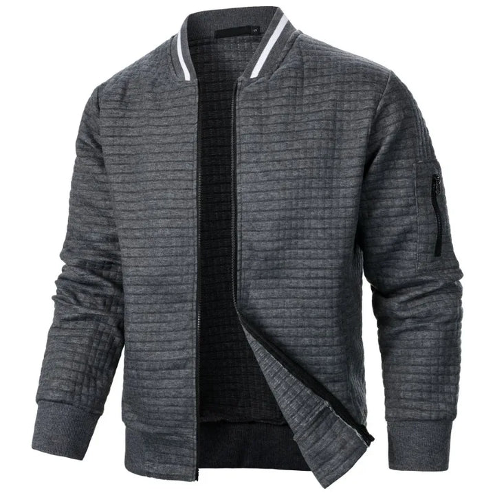 Elton | Men's baseball jacket with zip