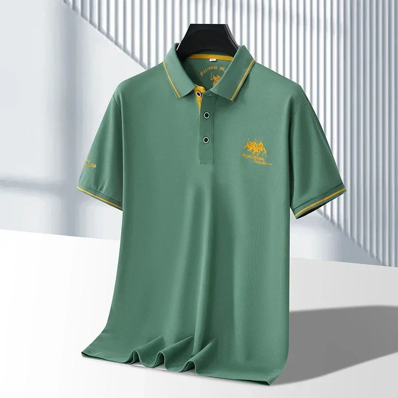 Classic polo shirt in organic cotton