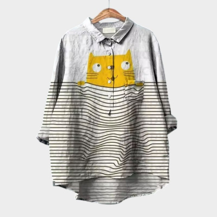 Tisha | Oversize Blouse with Cheerful Comfort