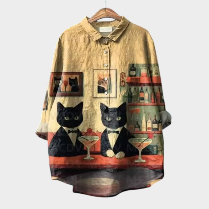 Tisha | Oversize Blouse with Cheerful Comfort