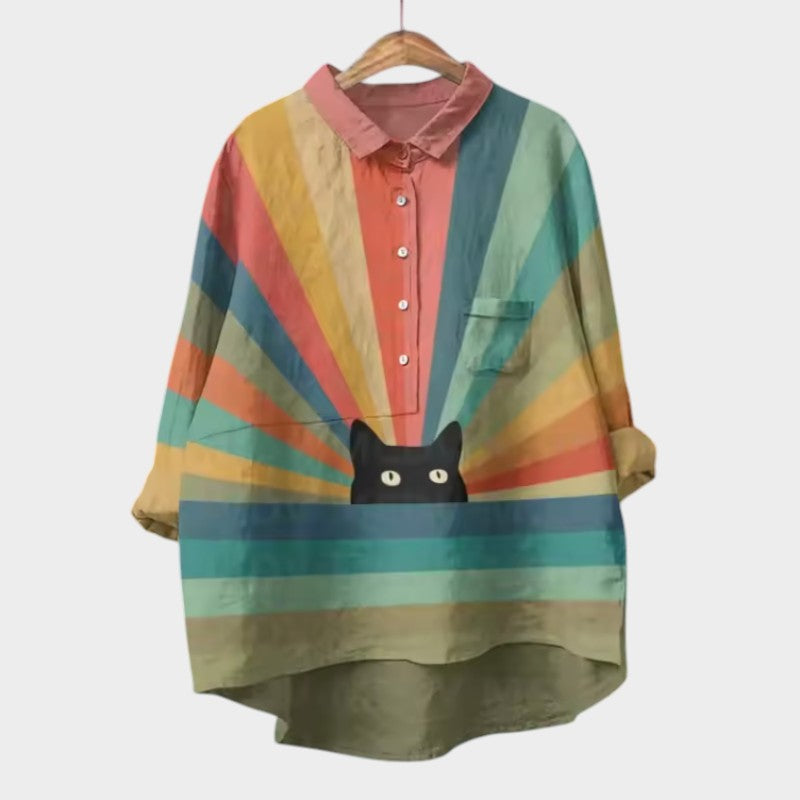 Tisha | Oversize Blouse with Cheerful Comfort