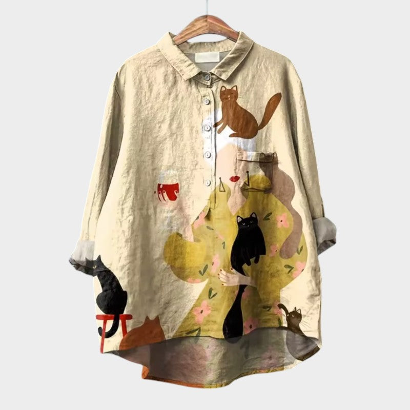 Freda | Oversize Blouse for Relaxed Comfort