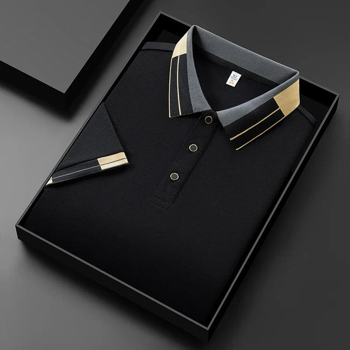 Rudy | Polo Shirt With Contrasting Finishes