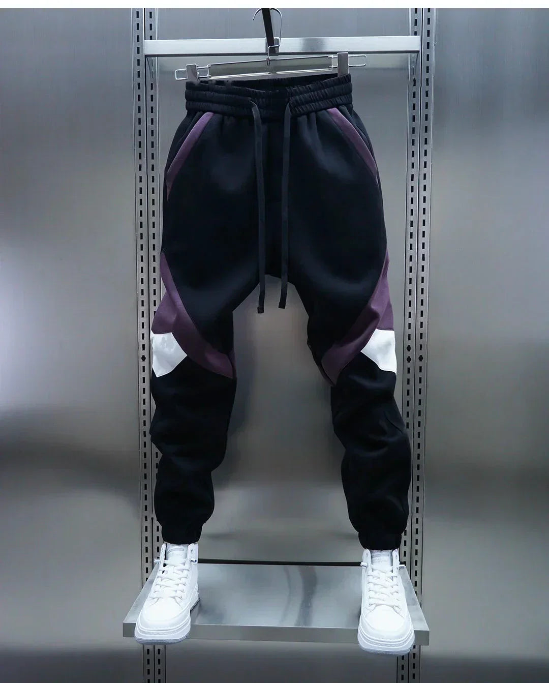 Gavin | Paneled Casual Trousers