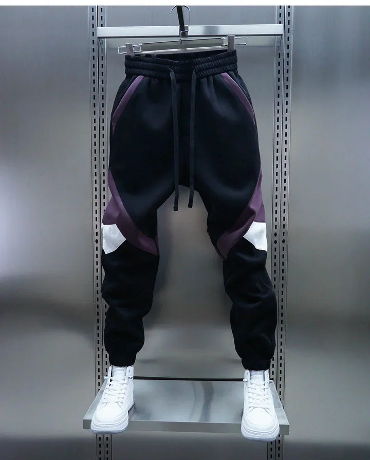 Gavin | Paneled Casual Trousers