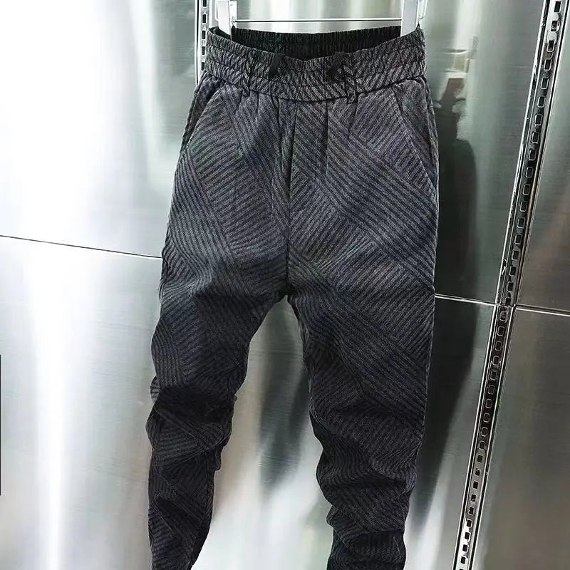 Sonny | Checked Striped Jogger pants