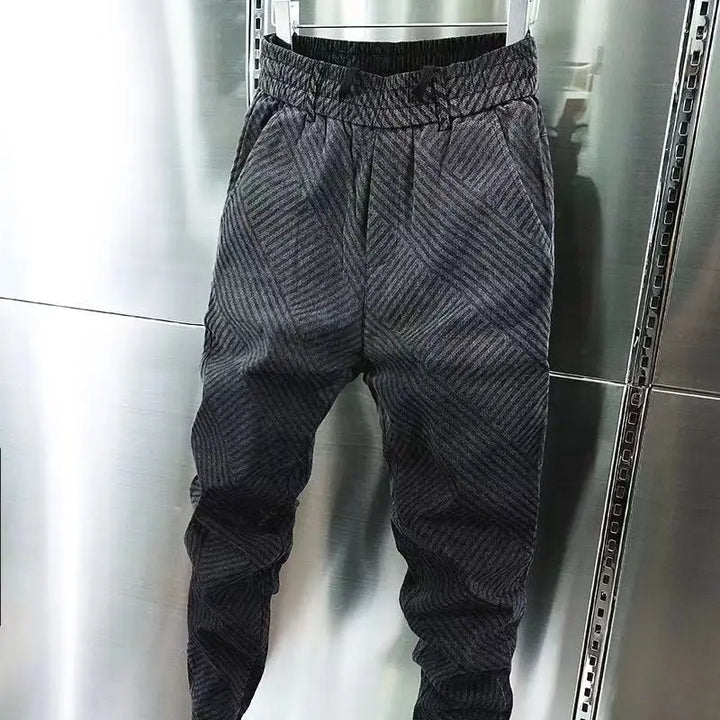 Sonny | Checked Striped Jogger pants