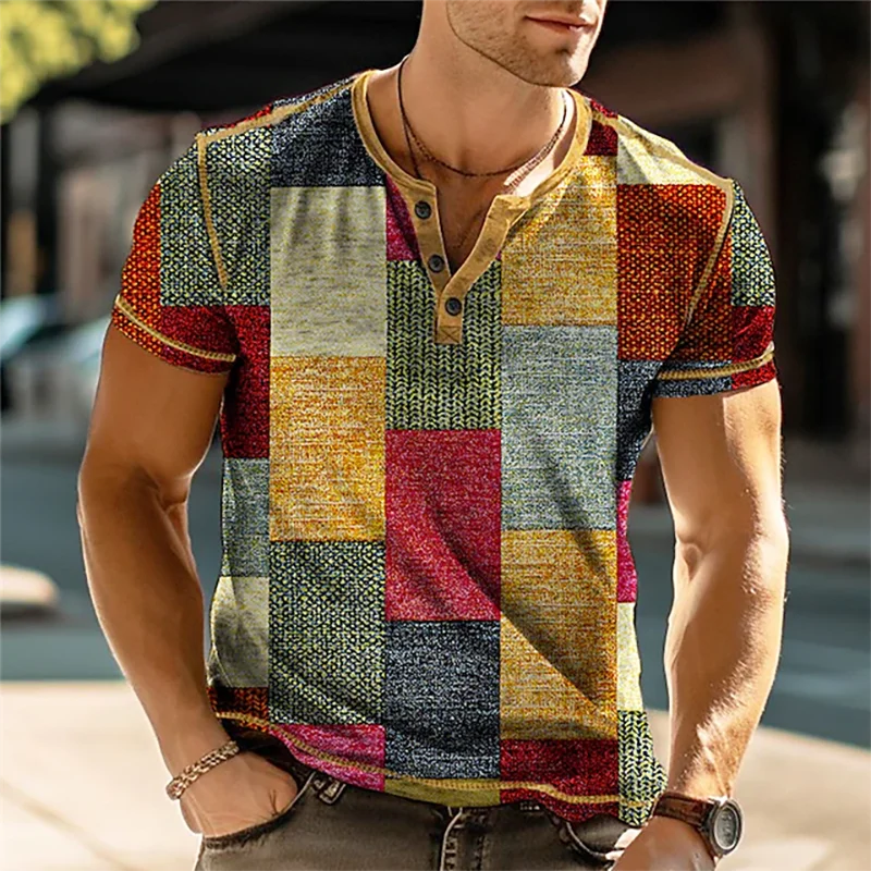 Rafael | Color Block Patchwork Shirt