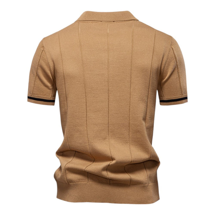Riccardo | Casual Polo Shirt with Zipper