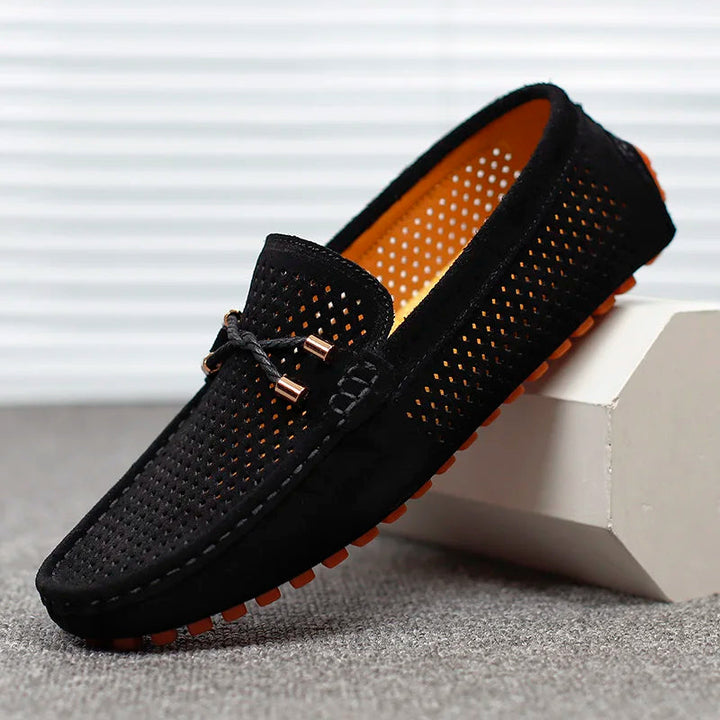James | Breathable Leather Loafers
