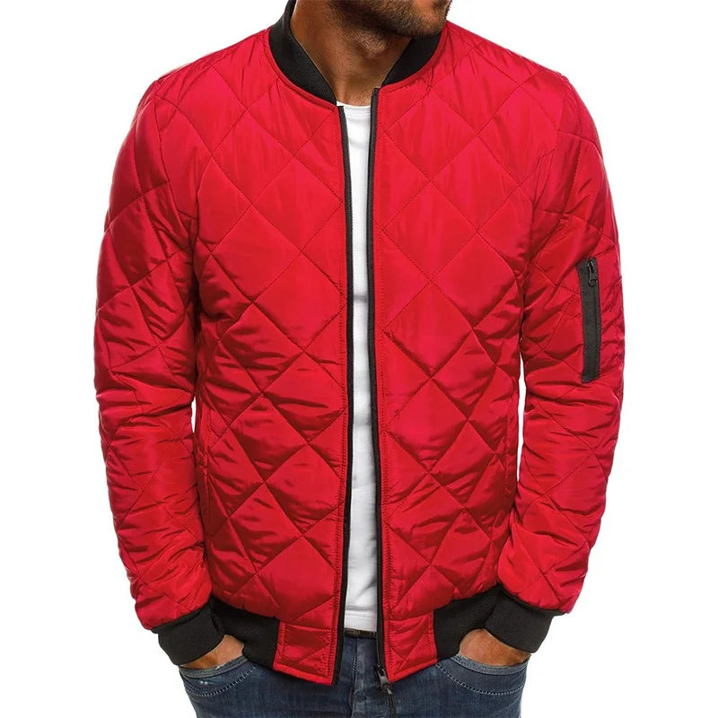 Bowen | Wool jacket with rattan pattern