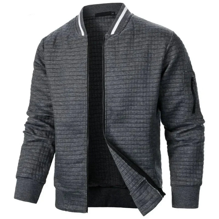 Elton | Men's baseball jacket with zip