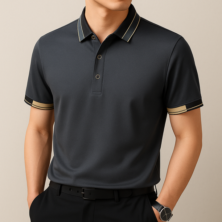 Rudy | Polo Shirt With Contrasting Finishes