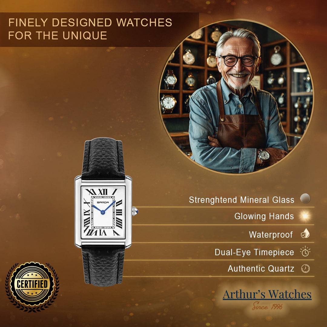 Stylish wrist watch for couples