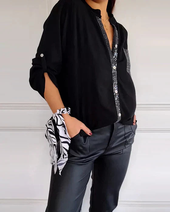 Carolyn | Chic Glamour Top
