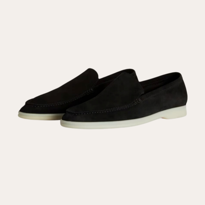 Suede Loafers