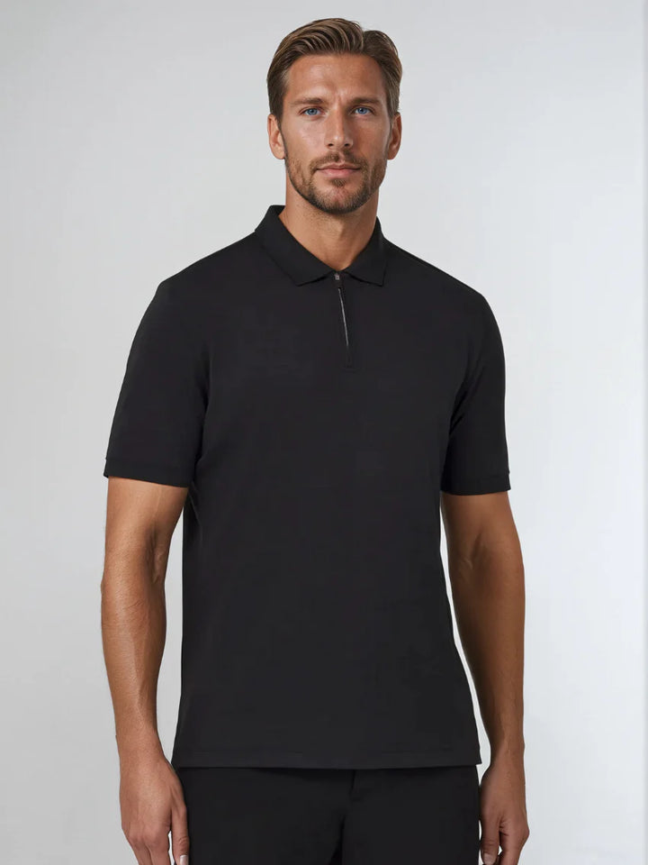 Polo with Zipper