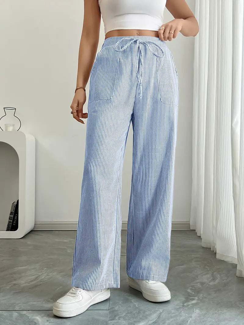OLIVIA | STYLISH STRIPED PANTS