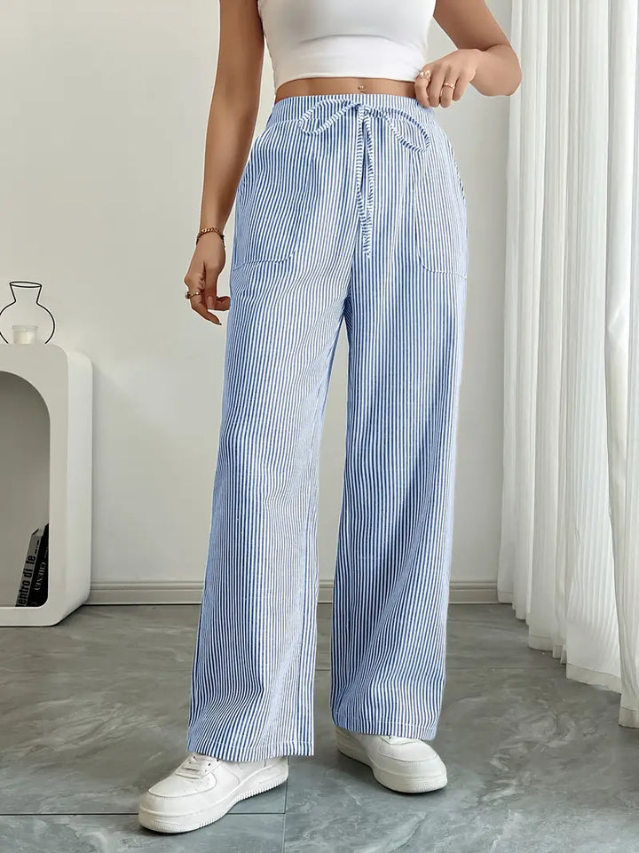 OLIVIA | STYLISH STRIPED PANTS