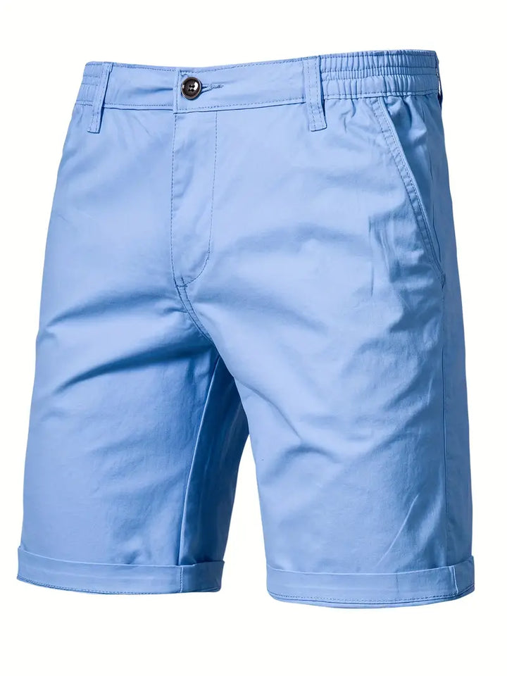 Raphael | Cotton Shorts With Pocket